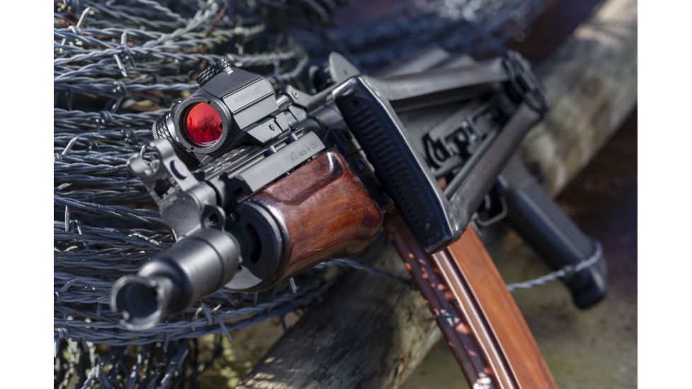 Open Box Demo, Primary Arms SLx Micro Dot w/Removable Case, Rotary Knob and up to 50K-Hour Battery Life, 2 MOA Dot Reticle, Black MD-RB-AD