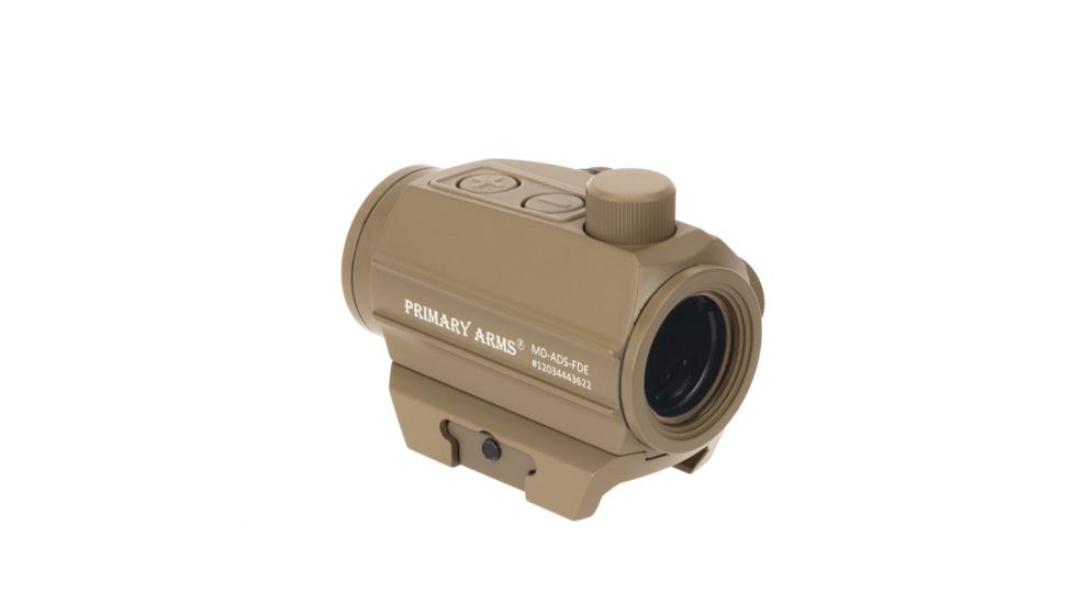 Primary Arms SLx Micro Dot with Push Buttons, FDE, MD-ADS-FDE