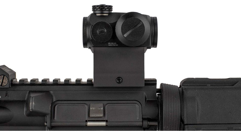 Primary Arms SLx Micro Red Dot Sight, Rotary Switch, Removeable Base, ACSS-5.56 Reticle, Black, 810009