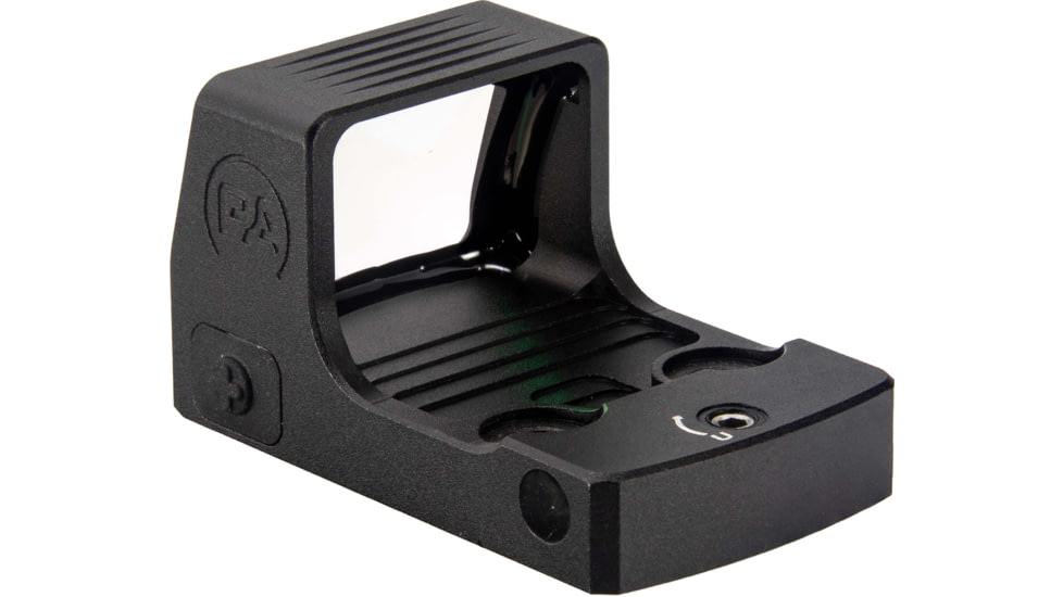 Primary Arms Classic Series 1x24mm Micro Reflex Red Dot Sight, 3 MOA Green Dot Reticle, Black, 810049