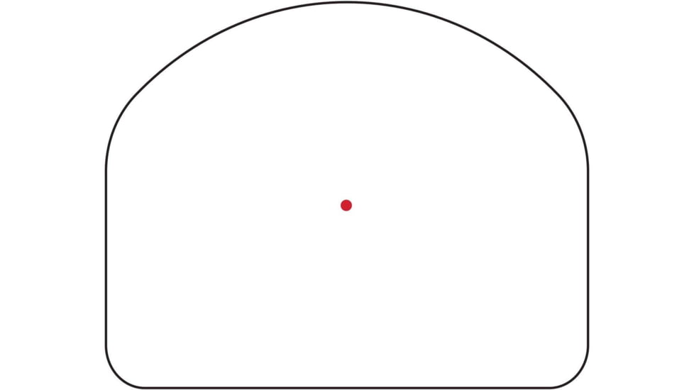 Primary Arms Classic Series 24mm Mini Reflex Sight with Autolive, 3 MOA Red Dot, Black, 810043