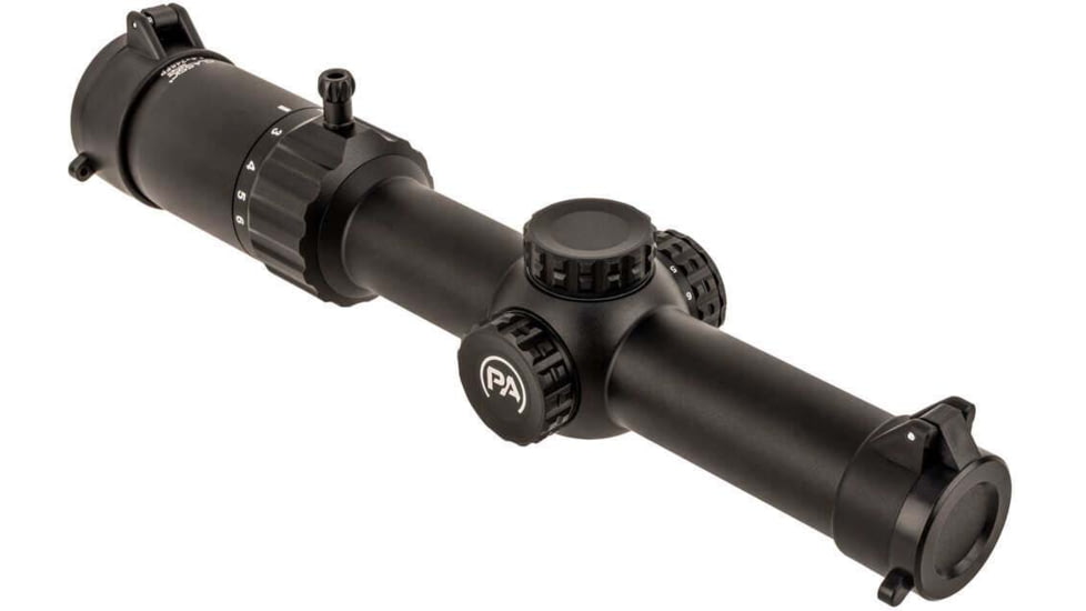 Primary Arms Classic Series Rifle Scope, 1-6x24mm, 30mm Tube, SFP, Illuminated Duplex Reticle, Black, 610184