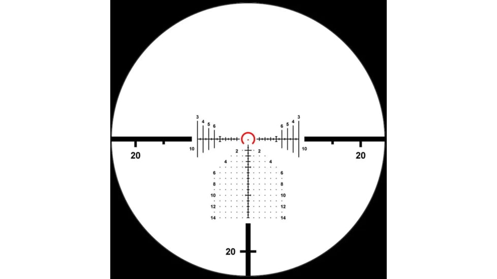 Primary Arms Compact PLx 1-8x24mm Tube Rifle Scope, First Focal Plane, ACSS Griffin MIL G2 Reticle, Black, 610221