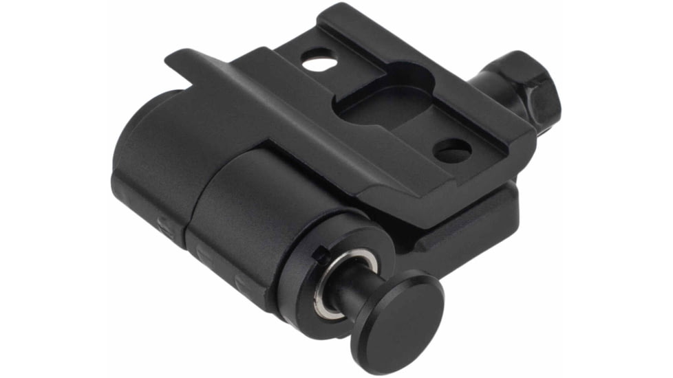 Primary Arms SLx Flip-To-Side Magnifier Mount w/ Push Button, 2 Bolt Bottom Interface, Black, 910095