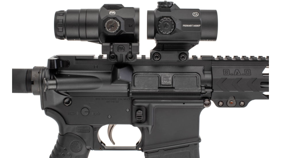 Primary Arms SLx Flip-To-Side Magnifier Mount, 2 Bolt Interface, Black, 910094