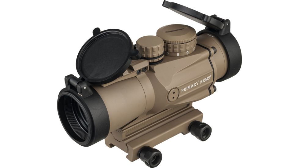 Blemished Demo, Primary Arms SLx Gen II 3x Compact Prism Scope,Illuminated ACSS 7.62x39 / 300BLK CQB Reticle,Flat Dark Earth, PAC3XAK-GENII-300BO-FDE