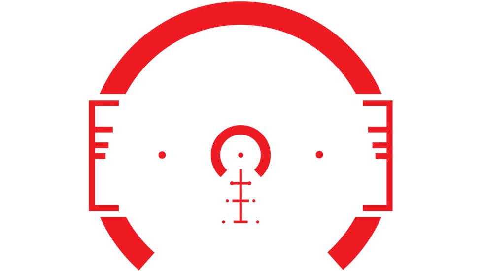 Primary Arms SLx Gen II 3x Compact Prism Scope,Illuminated ACSS CQB-M2 5.56 Reticle, Black, PAC3X-GENII-ACSS-5.56