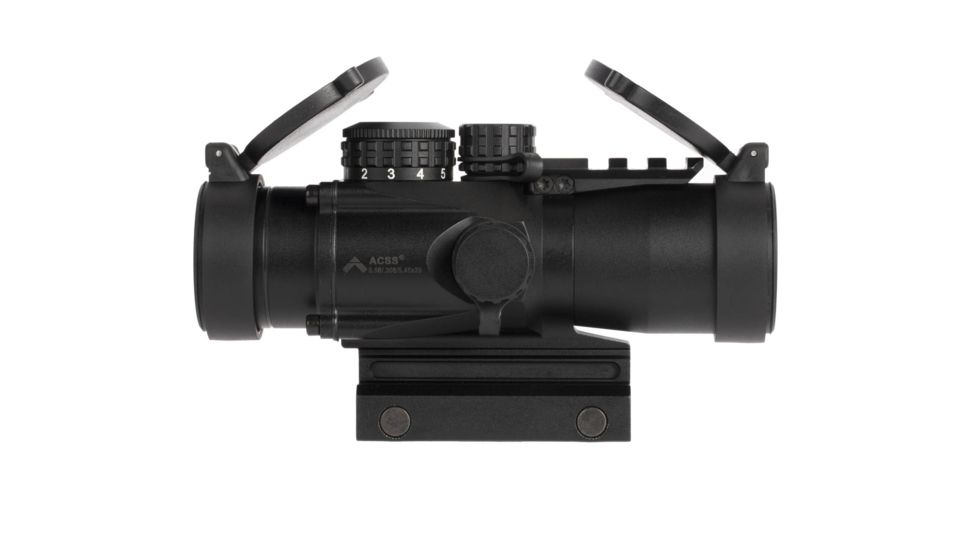 Blemished Demo, Primary Arms SLx Gen II 3x Compact Prism Scope,Illuminated ACSS CQB-M2 5.56 Reticle, Black, PAC3X-GENII-ACSS-5.56
