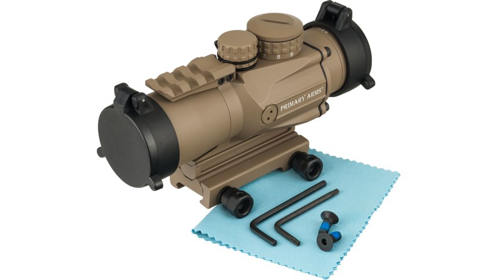 Blemished Demo, Primary Arms SLx Gen II 3x Compact Prism Scope,Illuminated ACSS CQB-M2 5.56 Reticle,Flat Dark Earth, PAC3X-GENII-ACSS-5.56-FDE