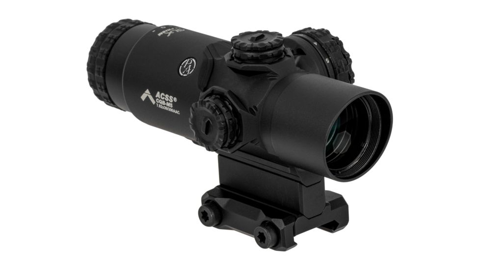 DEMO, Primary Arms GLX 2X Prism with ACSS CQB-M5, 7.62x39/300BO Reticle, Black, 710012