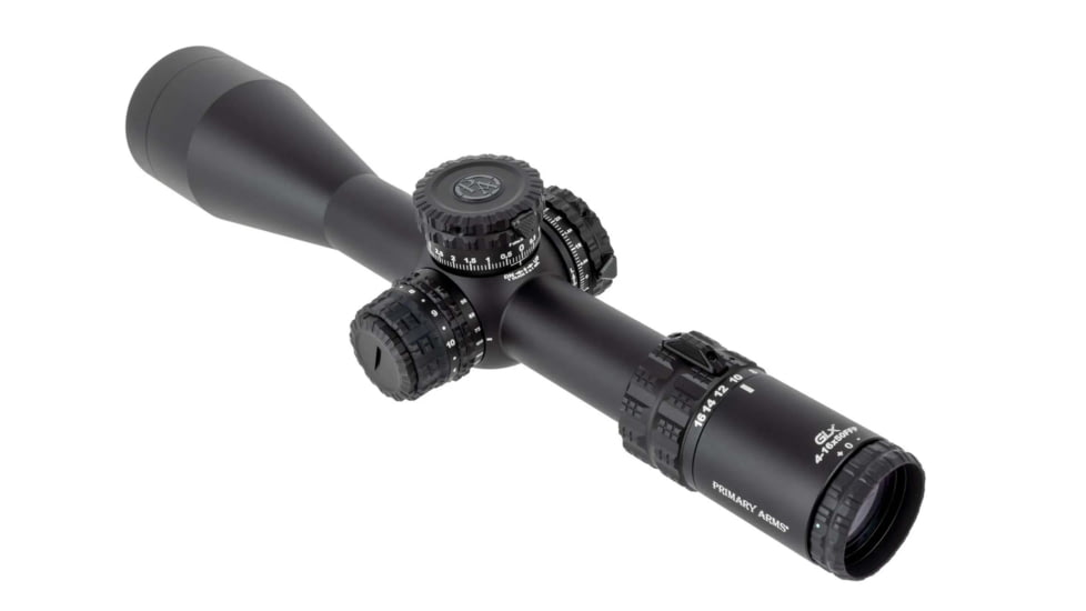 Primary Arms The GLx Rifle Scope, 4-16x50mm, 30mm Tube, FFP, ACSS Athena BPR MIL, Black, 610163
