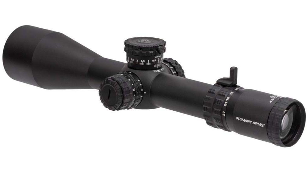 Primary Arms GLx 4.5-27x56mm Rifle Scope, 34mm Tube, First Focal Plane, ACSS-Apollo-6.5CR/.224V, Black, 610168