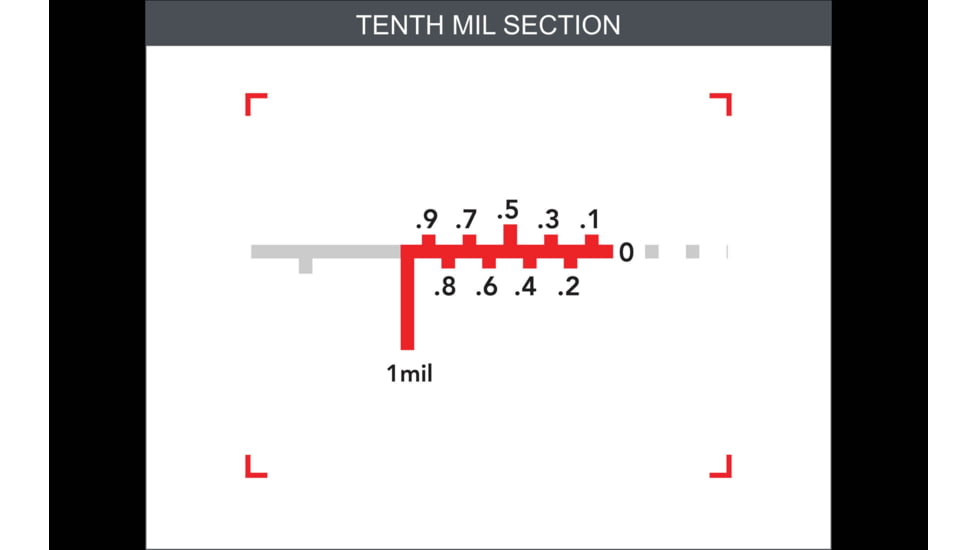 Primary Arms GLx 6-24x50 FFP Rifle Scope, 30mm, Illuminated Athena BPR Mil Reticle, Black, 610133