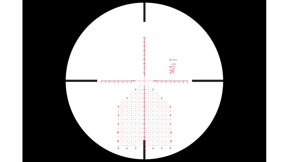 Primary Arms GLx 6-24x50 FFP Rifle Scope, 30mm, Illuminated Athena BPR Mil Reticle, Black, 610133