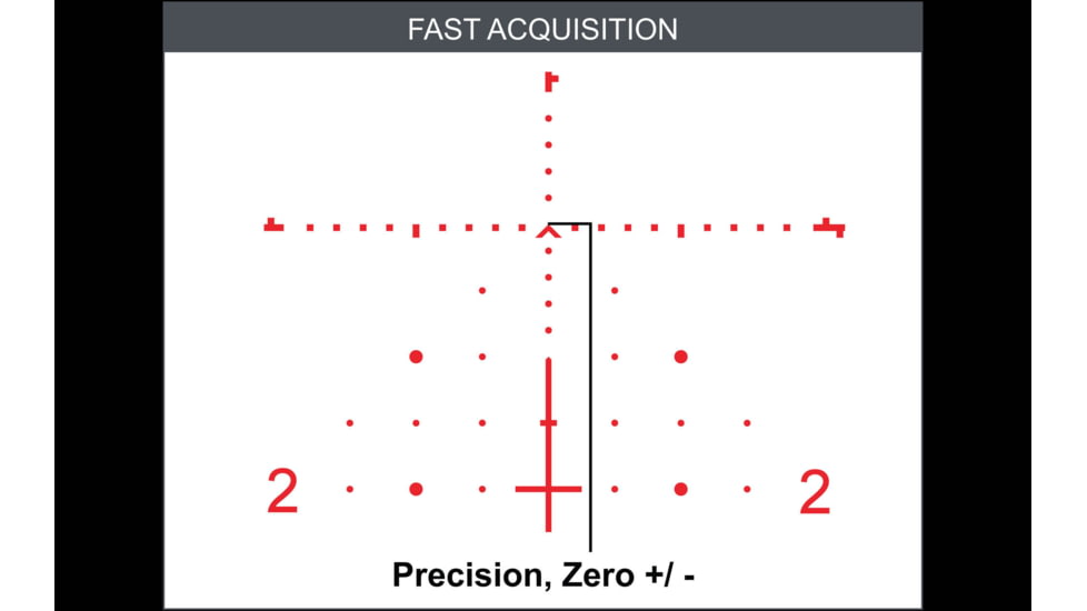 Primary Arms GLx 6-24x50 FFP Rifle Scope, 30mm, Illuminated Athena BPR Mil Reticle, Black, 610133