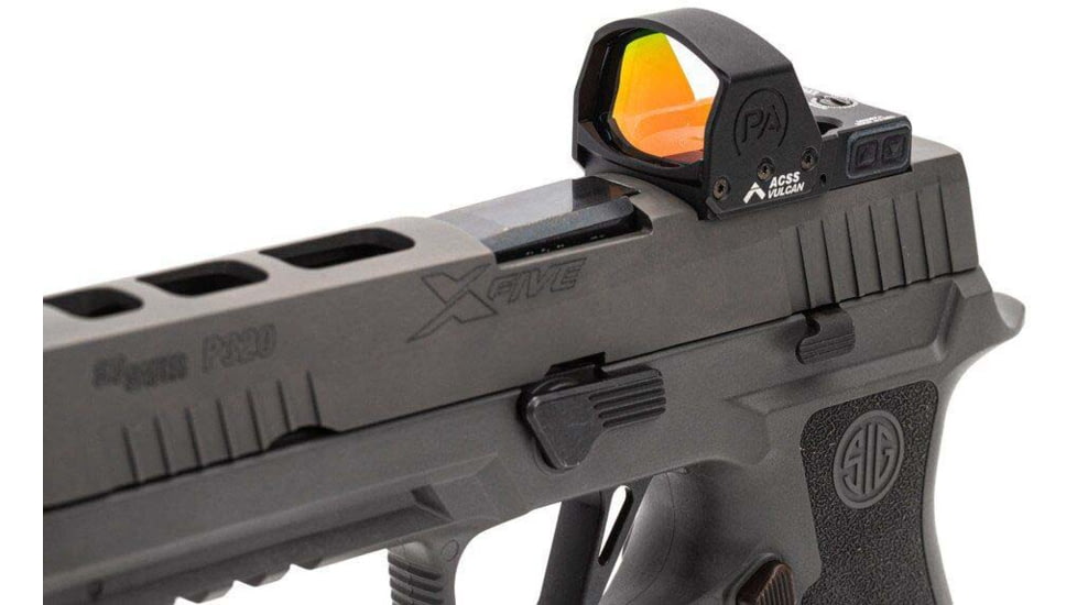 Primary Arms GLx Mini Reflex Sight, ACSS Vulcan Dot, Black, 810038