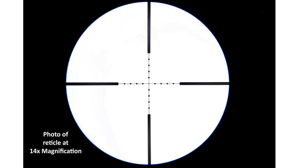 Primary Arms GLx4 6-24x50 FFP Rifle Scope w/ Mil-Dot Reticle, Black, 610070