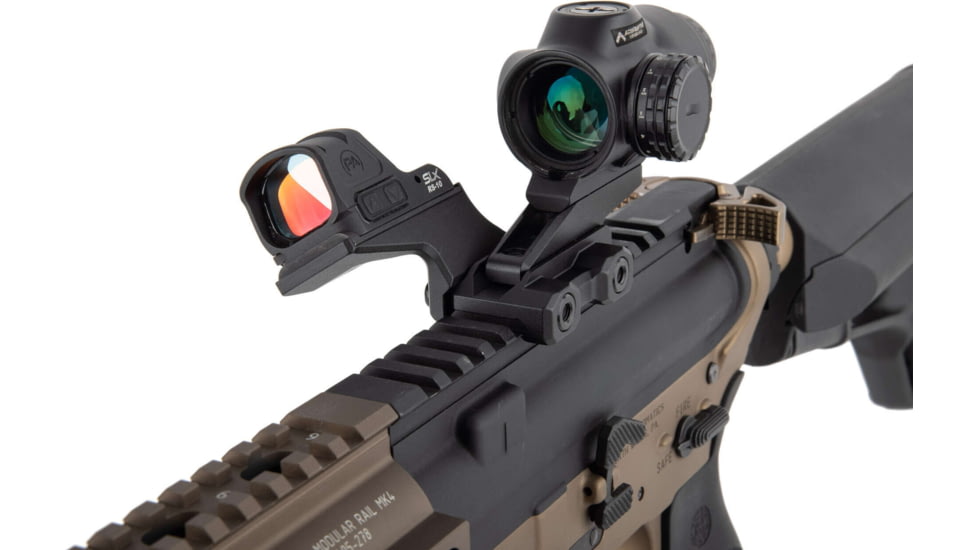 Primary Arms SLx Mini Reflex Offset Mount For PAO MicroPrisms, Black, 910096