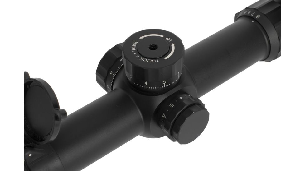 Primary Arms Platinum Series 1-8X24mm FFP Rifle Scope - Illuminated ACSS Griffin MIL Reticle, Black, PAPLX8-1-8X24F-GRIF-MIL