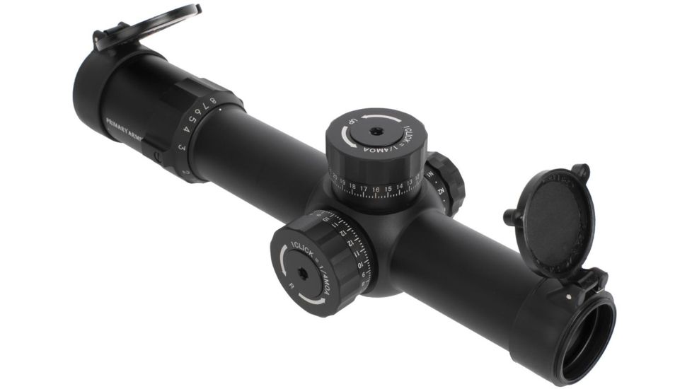 Primary Arms Platinum Series 1-8X24mm FFP Rifle Scope - Illuminated ACSS Griffin MOA Reticle, Black, PAPLX8-1-8X24F-GRIF-MOA