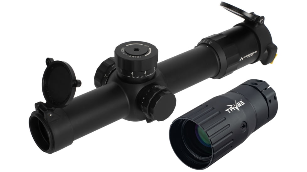 Primary Arms Platinum Series 1-8x24mm FFP Rifle Scope with TRYBE Optics Enhancer