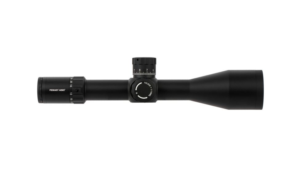 Primary Arms PLx 6-30x56mm FFP Rifle Scope, Illuminated MIL-Dot, 34mm, Black, 610077