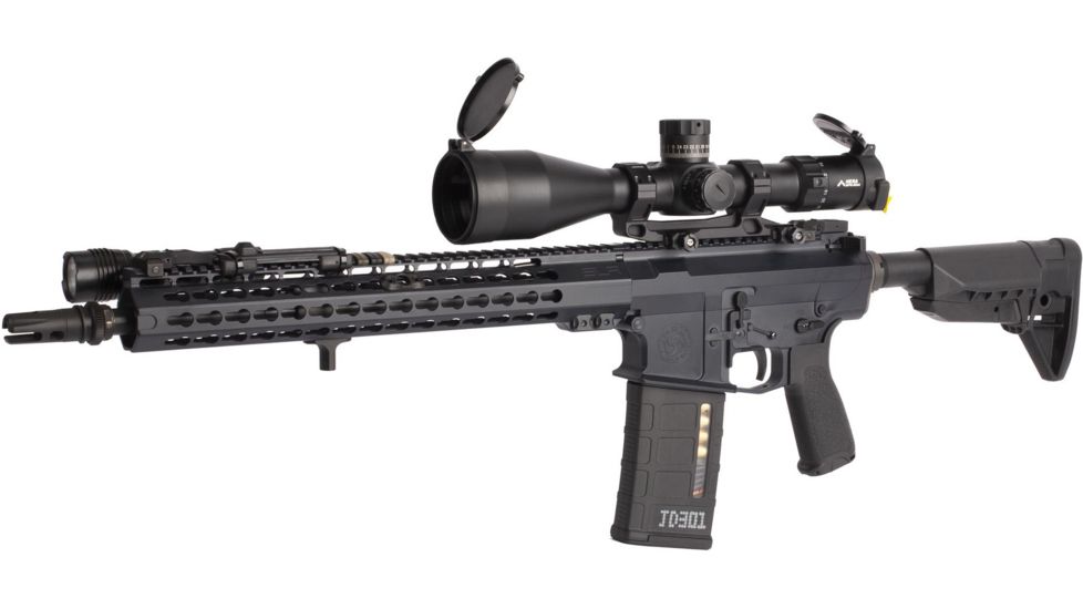 Primary Arms PLx 6-30X56mm FFP Rifle Scope - Illuminated Hera BPR MOA Reticle, Black, PAPLX5-6-30X56F-HERA