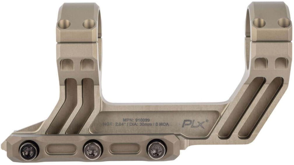 Primary Arms PLx 30mm Cantilever Mount, 2.04in, Clear, 910103