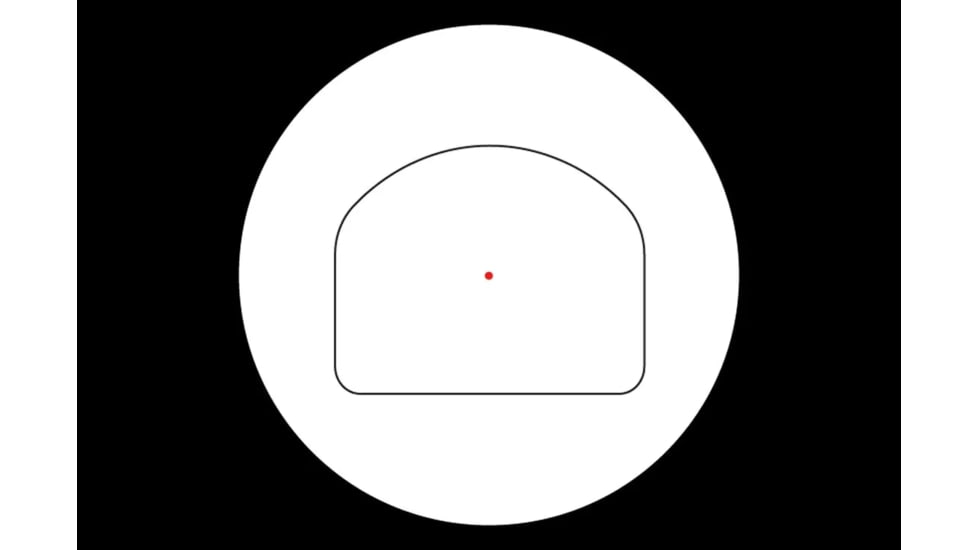 Primary Arms PLx HTX-1 Reflex Red Dot Sight, 4 MOA Dot, Black, PA-PLX-HTX-1-DOT