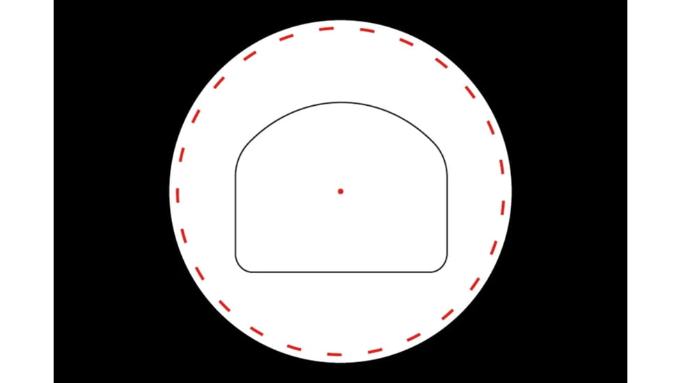 Primary Arms PLx HTX-1 Reflex Red Dot Sight, ACSS Vulcan Dot, Black, PLx-HTx-1-ACSS