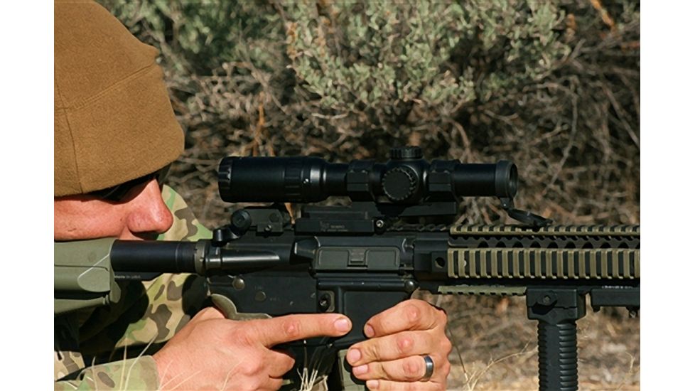 Primary Arms 1-6X Scope with Patented ACSS 5.56 / 5.45 / .308 Reticle "Advanced Combined Sighting System" PAPS1-6X, Black