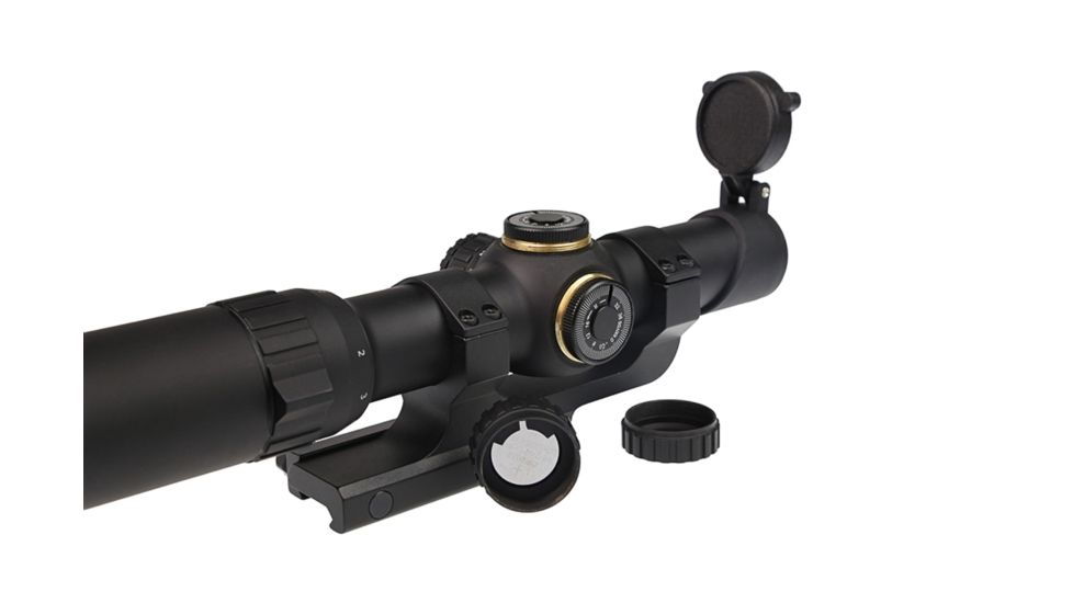 Primary Arms 1-6X Scope with Patented ACSS 5.56 / 5.45 / .308 Reticle "Advanced Combined Sighting System" PAPS1-6X, Black