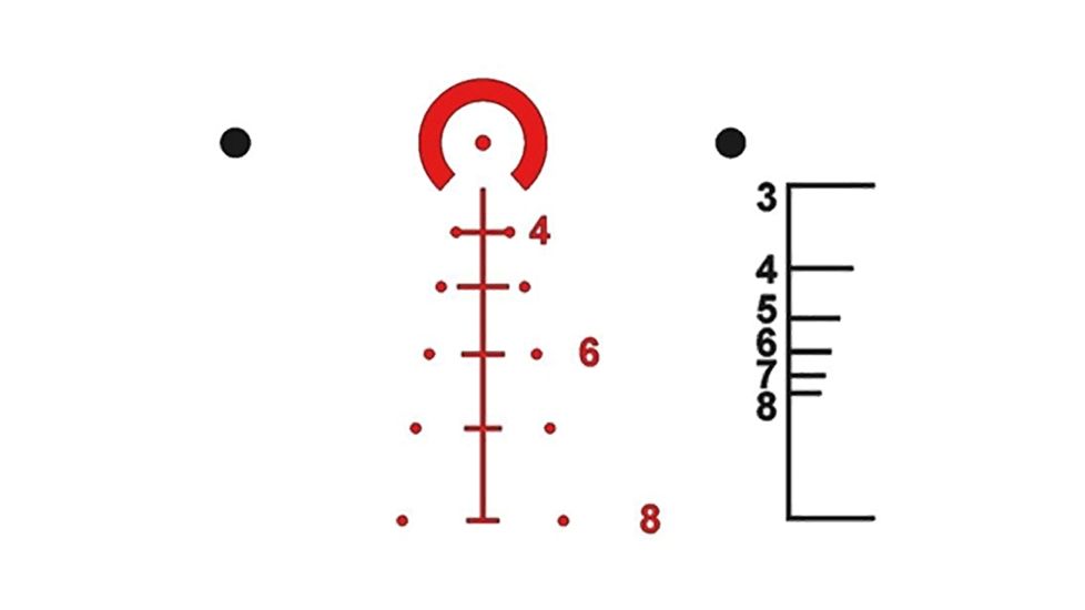 Primary Arms 1-6X Scope with Patented ACSS 5.56 / 5.45 / .308 Reticle "Advanced Combined Sighting System" PAPS1-6X, Black
