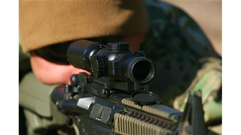 Primary Arms 1-6X Scope with Patented ACSS 5.56 / 5.45 / .308 Reticle "Advanced Combined Sighting System" PAPS1-6X, Black