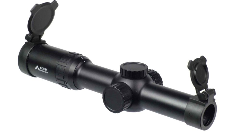 Primary Arms 1-6X24mm Gen III Rifle Scope, 30mm Tube, Second Focal Plane, ACSS 5.56 / 5.45 / .308 Reticle, Matte, Black, PA1-6X24SFP-ACSS-5.56