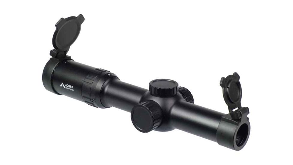 Open Box, Dealer Demo, Primary Arms SLx 1-6X24mm Rifle Scope, 30mm Tube, Second Focal Plane, ACSS 300AAC Blackout/ 7.62X39 Reticle, Matte, Black, PA1-6X24SFP-ACSS-300BO