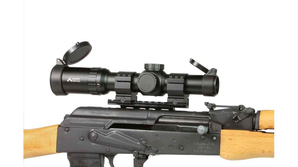 Open Box, Dealer Demo, Primary Arms SLx 1-6X24mm Rifle Scope, 30mm Tube, Second Focal Plane, ACSS 300AAC Blackout/ 7.62X39 Reticle, Matte, Black, PA1-6X24SFP-ACSS-300BO