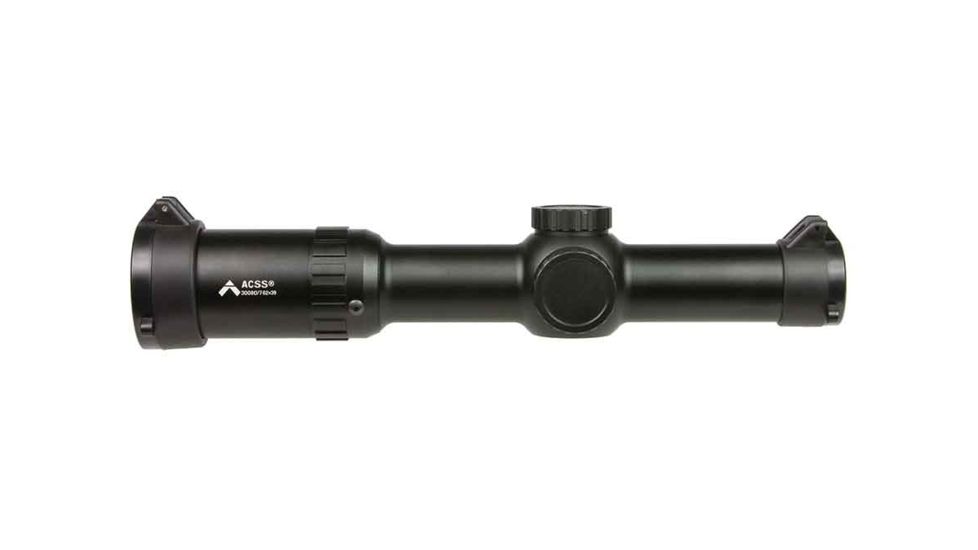 Primary Arms SLx Series Rifle Scope, 1-6x24mm, Second Focal Plane, ACSS 300BO/7.62x39 Illuminated Reticle, Black, 610014