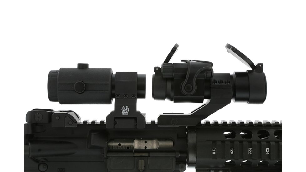 Primary Arms Classic 3X LER Red Dot Sight Magnifier, Black, 510003