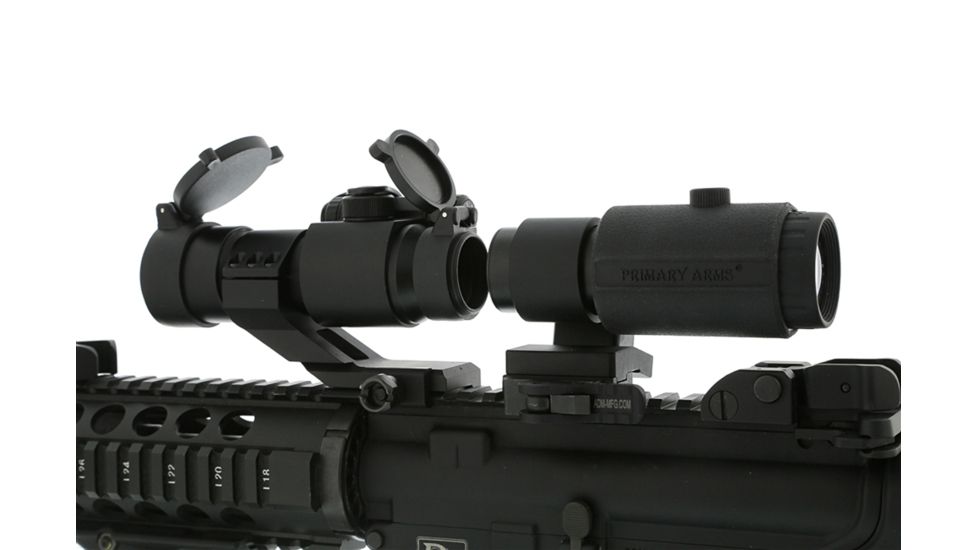 Primary Arms Classic 3X LER Red Dot Sight Magnifier, Black, 510003