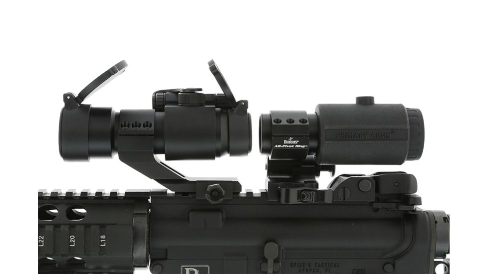 Primary Arms Classic 3X LER Red Dot Sight Magnifier, Black, 510003