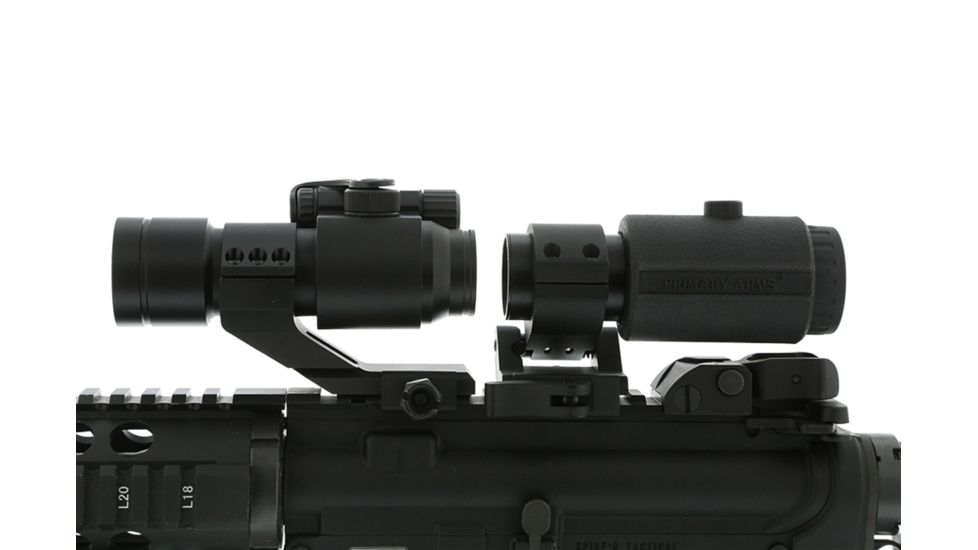 Primary Arms Classic 3X LER Red Dot Sight Magnifier, Black, 510003