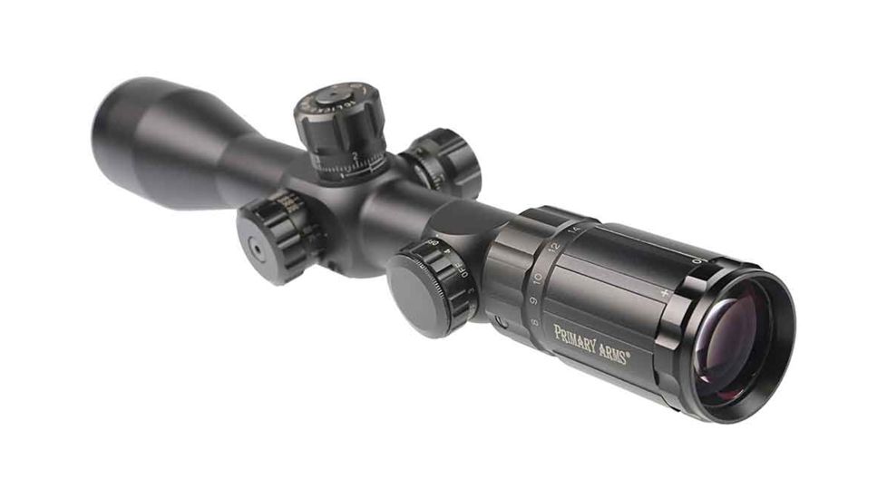 DEMO, Primary Arms SLx 4-14X44mm FFP ACSS Rifle Scope - ACSS HUD DMR 5.56 NATO Reticle, Black PA4-14XFFP-ACSS-HUD-DMR-5.56