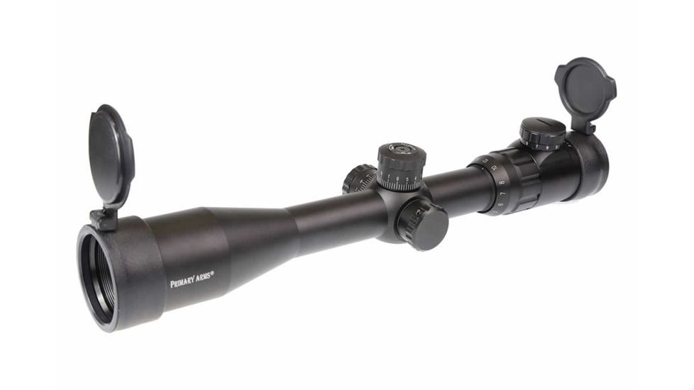 DEMO, Primary Arms Classic 4-16X44mm Rifle Scope - Illuminated Mil Dot Scope, Black PA416X