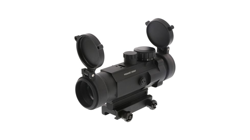 Primary Arms SLx 4X Compact Prism Scope with the Patented 7.62X39/300BO ACSS Reticle, Black PAC4XAK300BO