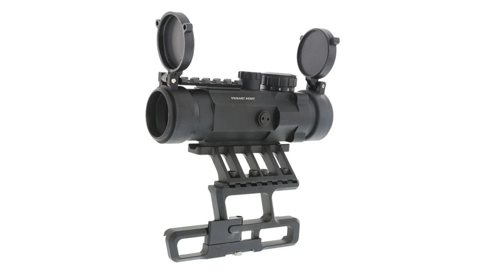 Primary Arms SLx 4X Compact Prism Scope with the Patented 7.62X39/300BO ACSS Reticle, Black PAC4XAK300BO