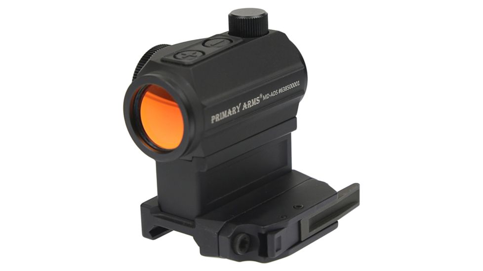 Primary Arms SLx Micro Dot w/ Push Buttons, 50K-Hour Battery Life, Black MD-ADS