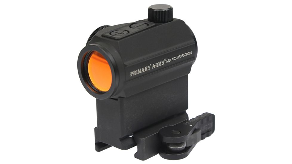 Primary Arms SLx Micro Dot w/ Push Buttons, 50K-Hour Battery Life, Black MD-ADS