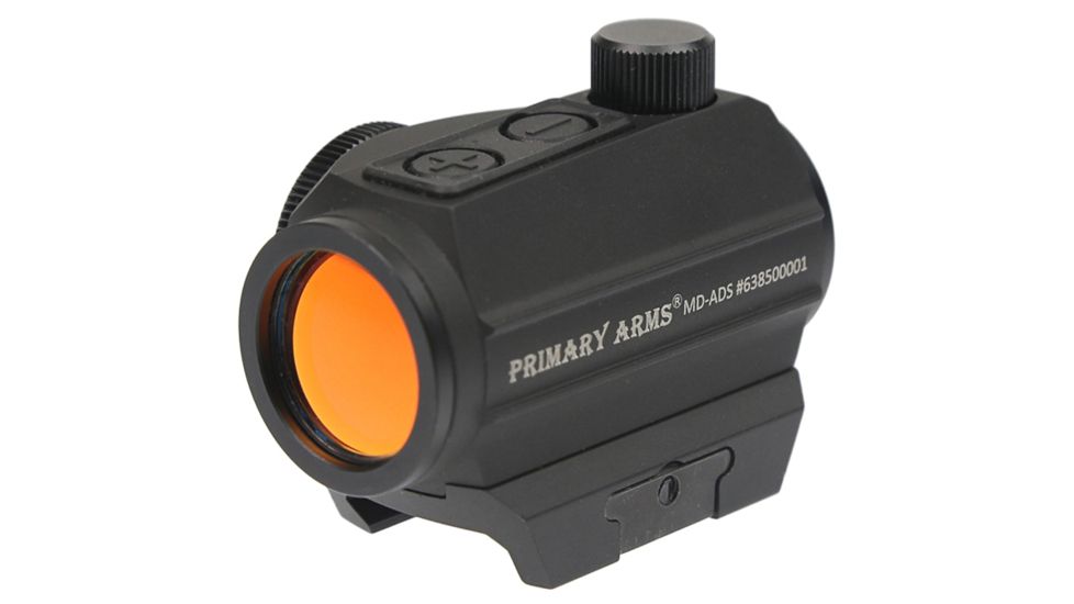 Primary Arms SLx Micro Dot w/ Push Buttons, 50K-Hour Battery Life, Black MD-ADS