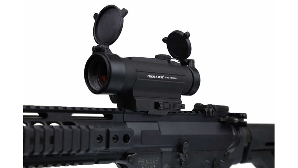 Open Box Demo, Primary Arms SLx Red Dot Sight with Integrated Green Laser, Black PACRSL